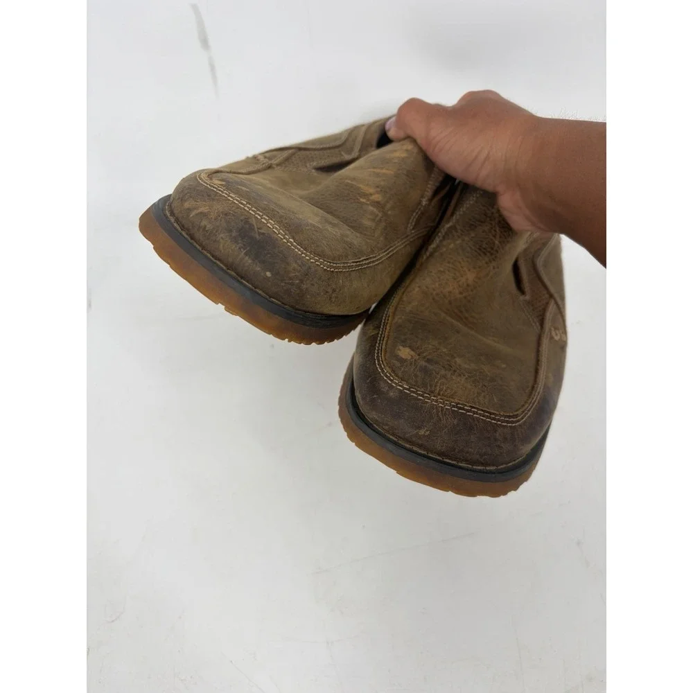 Bed Stu Shoes Brown Slip On Casual Brown Leather Loafer Bomber